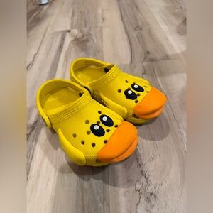 Yellow Duck Kids Croc Shoes